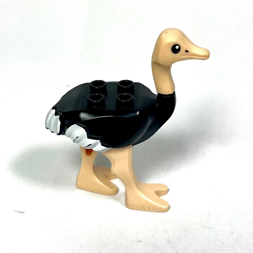LEGO Prince of Persia Ostrich Animal Black Body Light Nougat Head Legs 7570